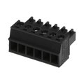 Molex Pluggable Terminal Blocks 3.81Mm Euro Plug Ra Uro Plug Ra Blk 6Ckt 395100006